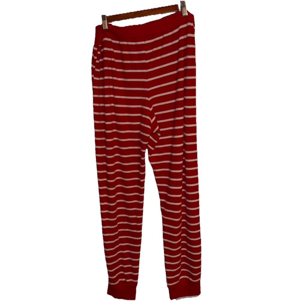 Target Wondershop Red/White Striped Pajama Pants Large Holiday Christmas Bottoms
